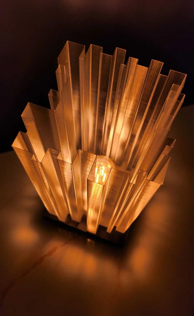 Dekoratif Modern Tasarımlı Lüks Abajur