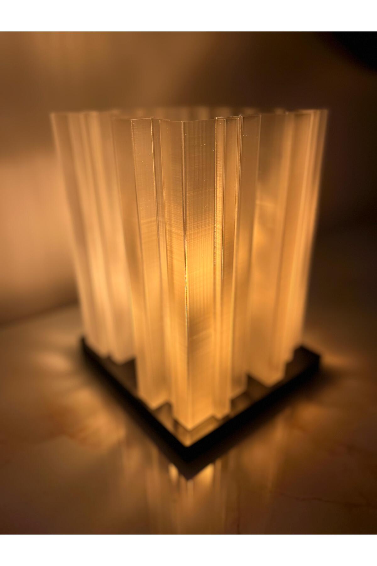 3D Baskı Mimari Stil Abajur – Işığın Sanatla Buluştuğu Nokta