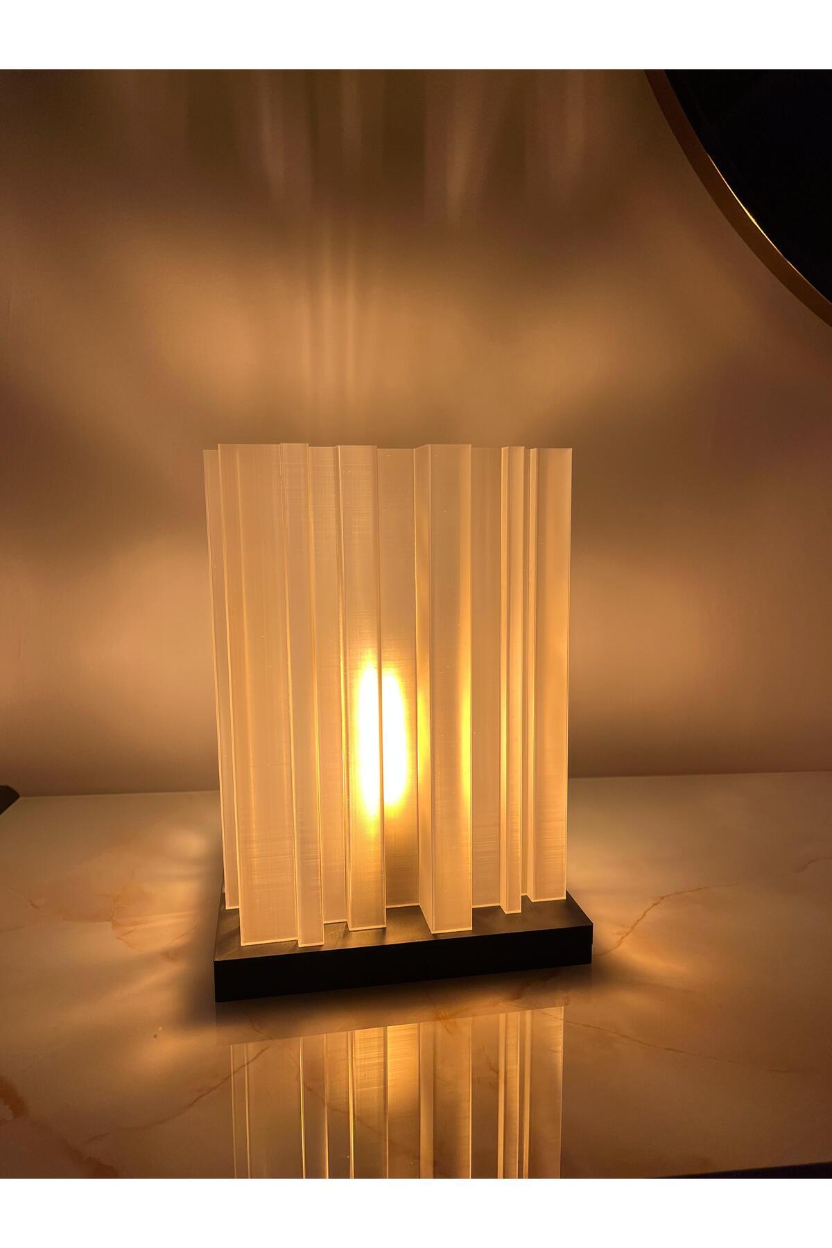 3D Baskı Mimari Stil Abajur – Işığın Sanatla Buluştuğu Nokta