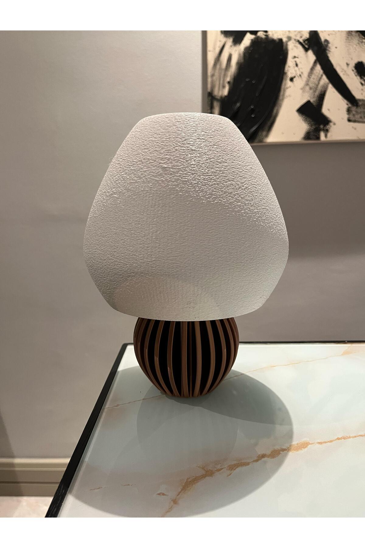 Modern Tasarım Dekoratif Abajur - Gece Lambası