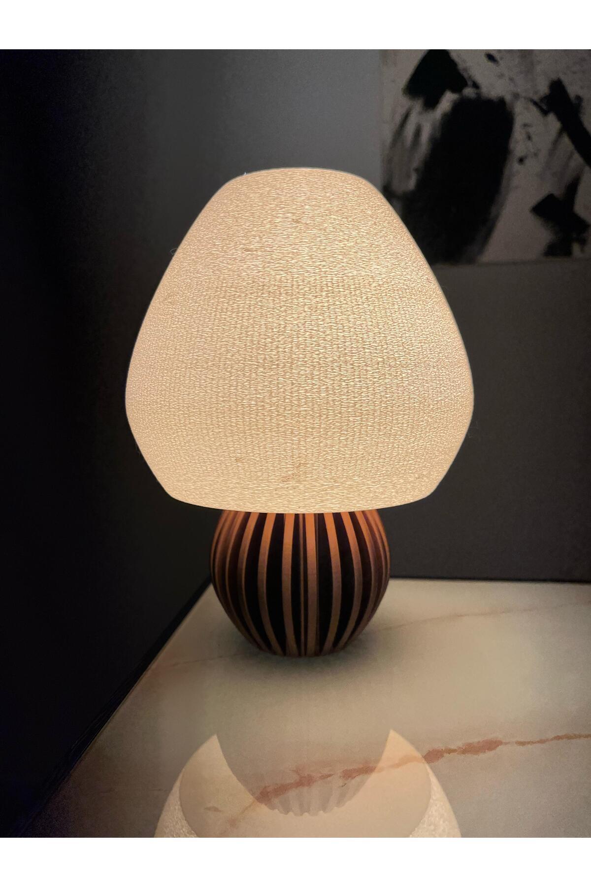 Modern Tasarım Dekoratif Abajur - Gece Lambası