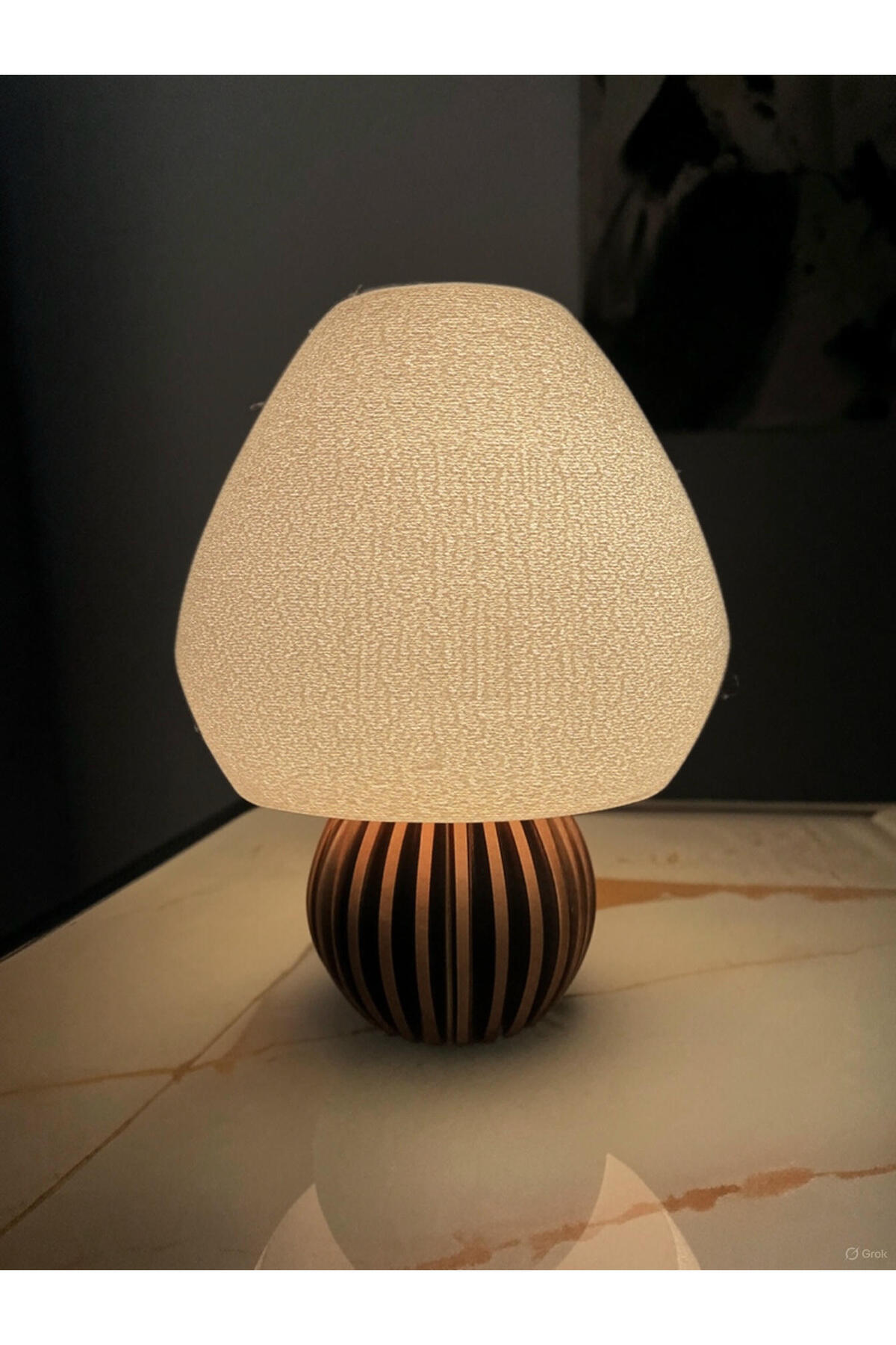 Modern Tasarım Dekoratif Abajur - Gece Lambası