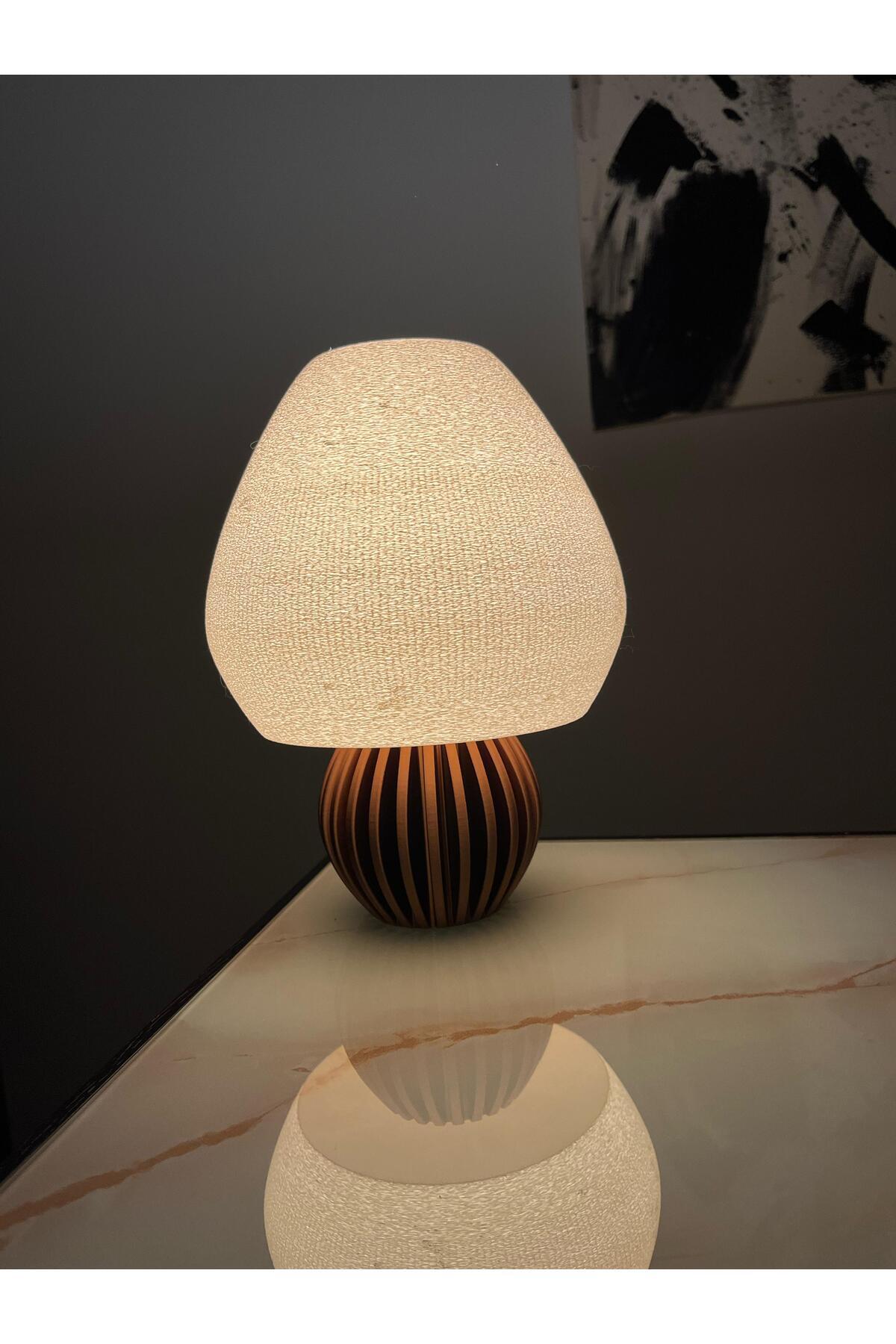 Modern Tasarım Dekoratif Abajur - Gece Lambası