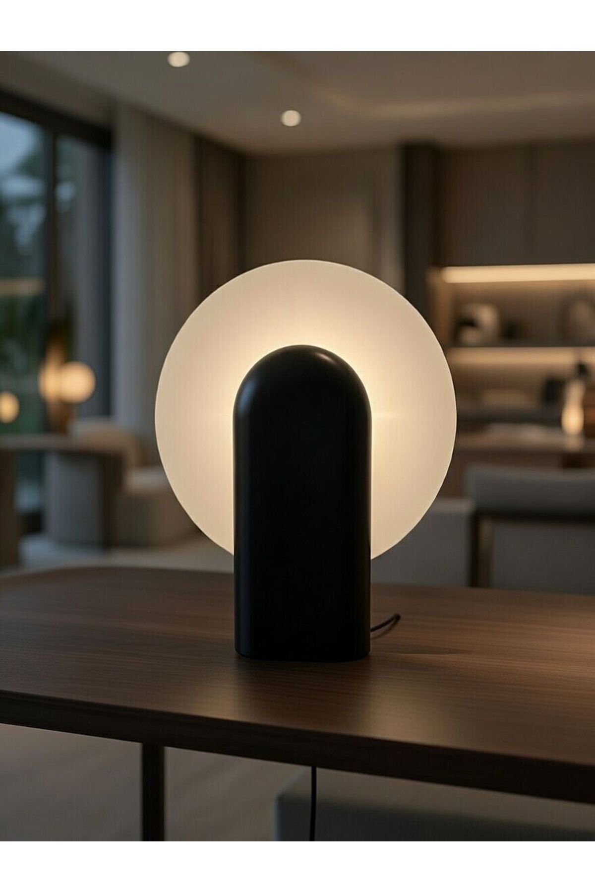 Modern Halo Abajur – Minimal & Şık Tasarım