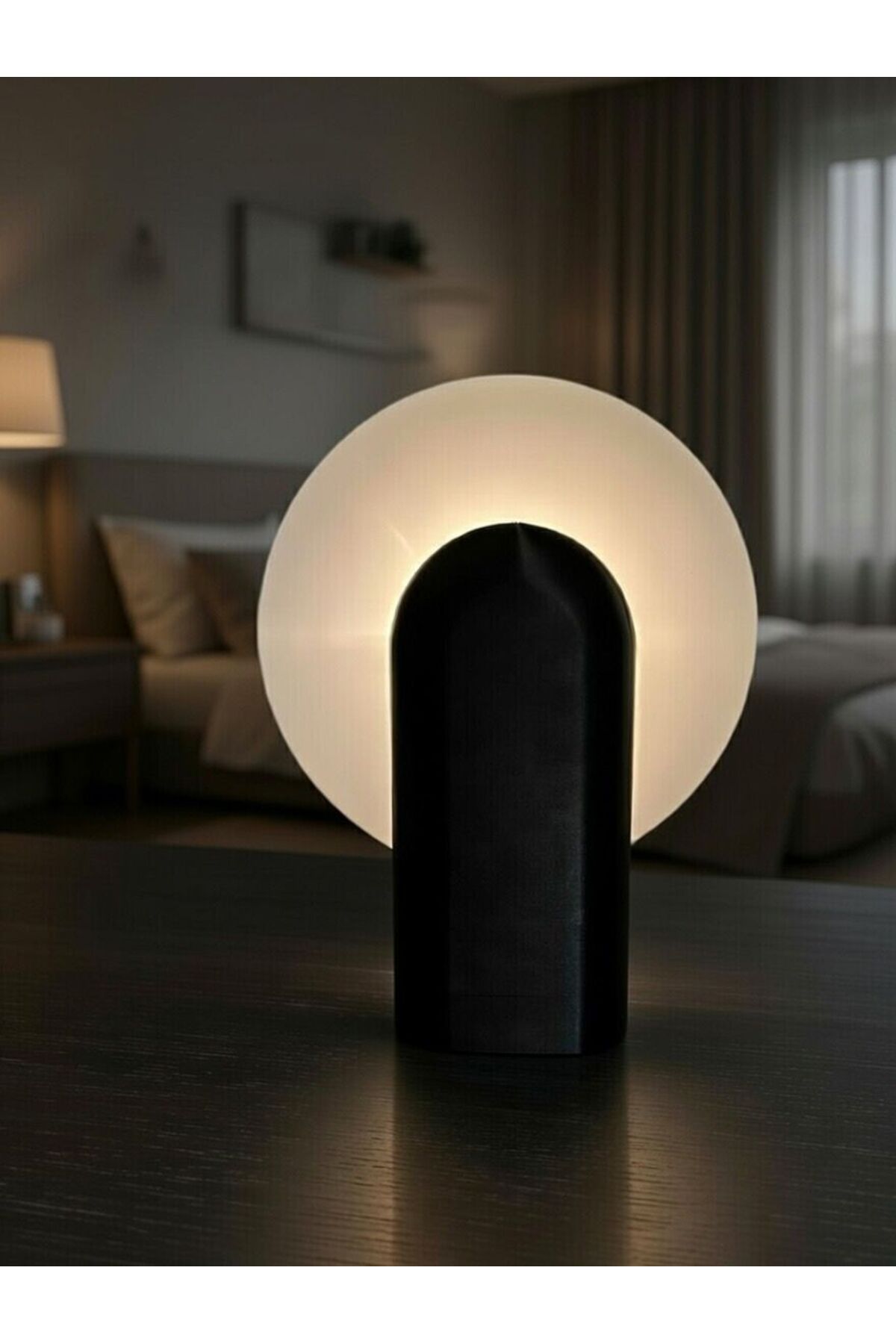 Modern Halo Abajur – Minimal & Şık Tasarım