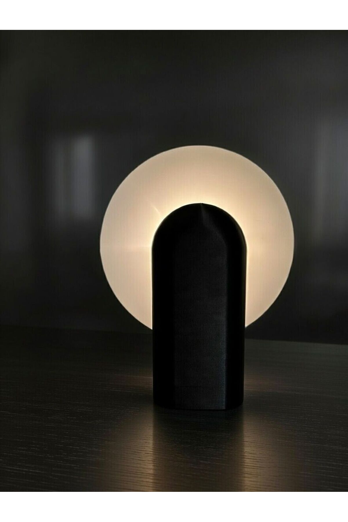 Modern Halo Abajur – Minimal & Şık Tasarım